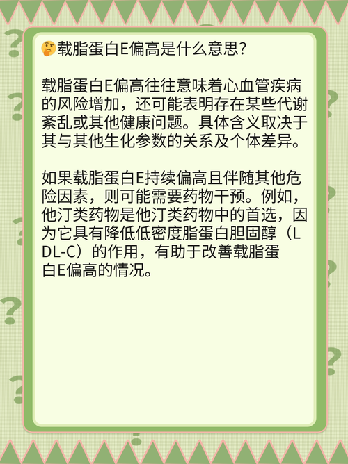 载脂蛋白a2偏高是什么意思,“载脂蛋白a2偏高原因及意义”