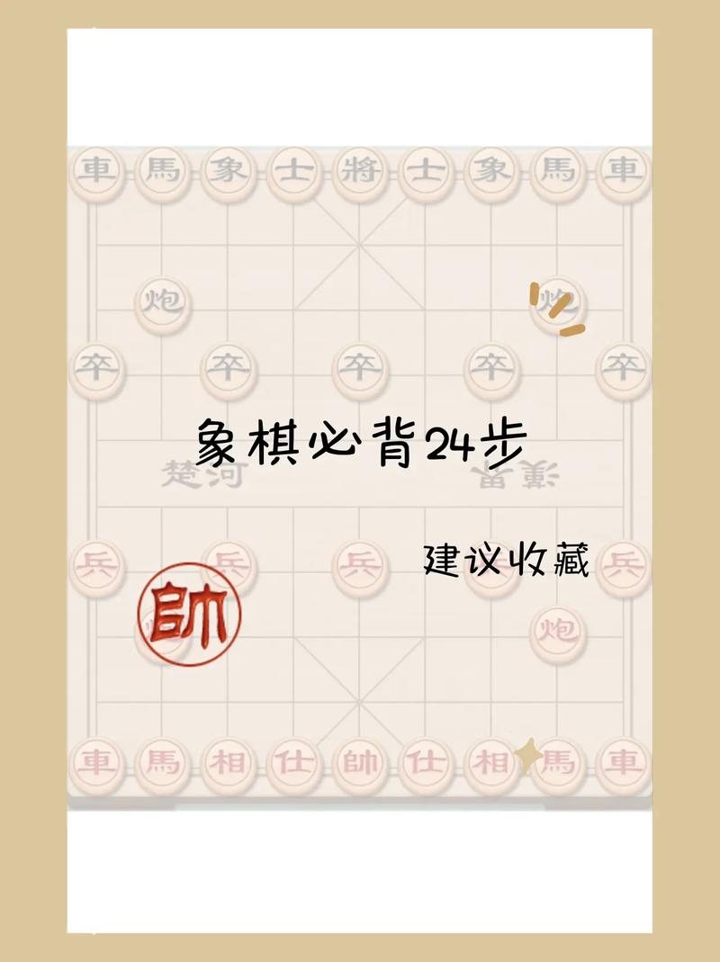 象棋开局必胜的15种走法,象棋开局必胜15招，一学就赢！