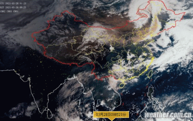 雷达卫星云图,雷达卫星云图解析：掌握实时天气动态