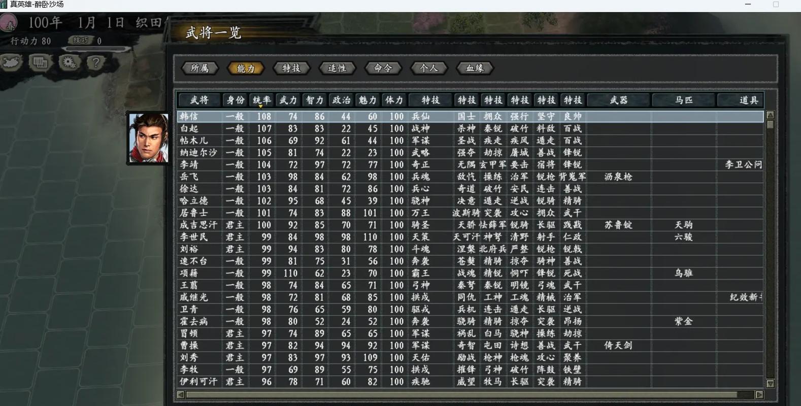 三国志11威力加强版武将出场时间,三国志11威力加强版武将出场顺序全解析