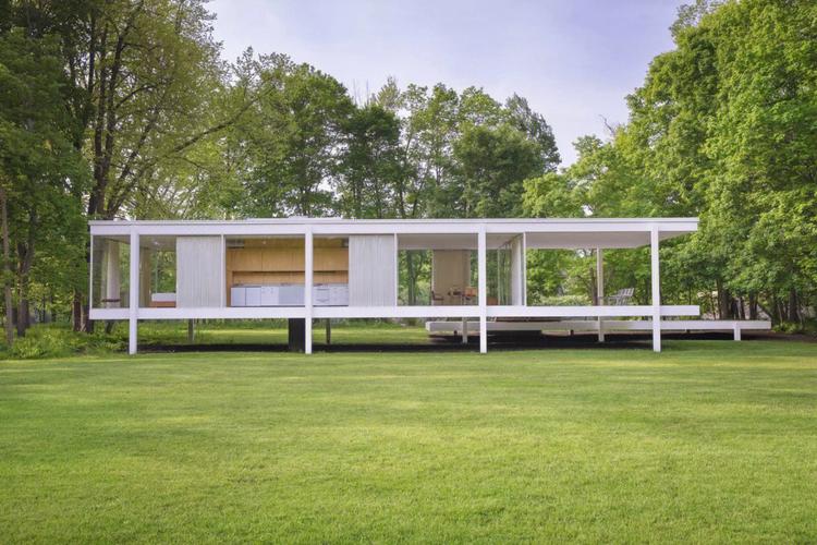 farnsworth house,“法恩斯沃斯住宅：现代主义建筑的典范”